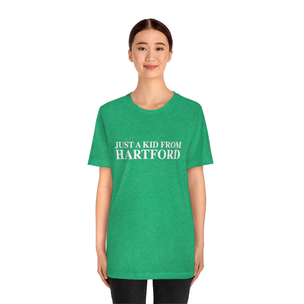 Just a kid from Hartford Unisex Jersey Short Sleeve Tee Did you grow up in Hartford, Connecticut? Or know of someone who did? This collection is for someone who has those special Hartford memories. Proceeds help grow Finding Connecticut's website and brand. Click here to go back to our home page.
Just a kid from hartford // hartford ct unisex t shirt // finding connecticut