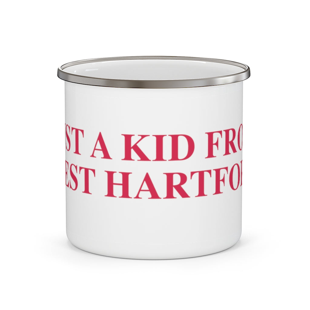 Just a kid from West Hartford camping mug. West Hartford Connecticut tee shirts, hoodies sweatshirts, mugs, other apparel, home gifts, and souvenirs. Proceeds of this collection go to help Finding Connecticut’s brand. Free USA shipping.
Just a kid from west hartford / west hartford ct camping mug // finding connecticut