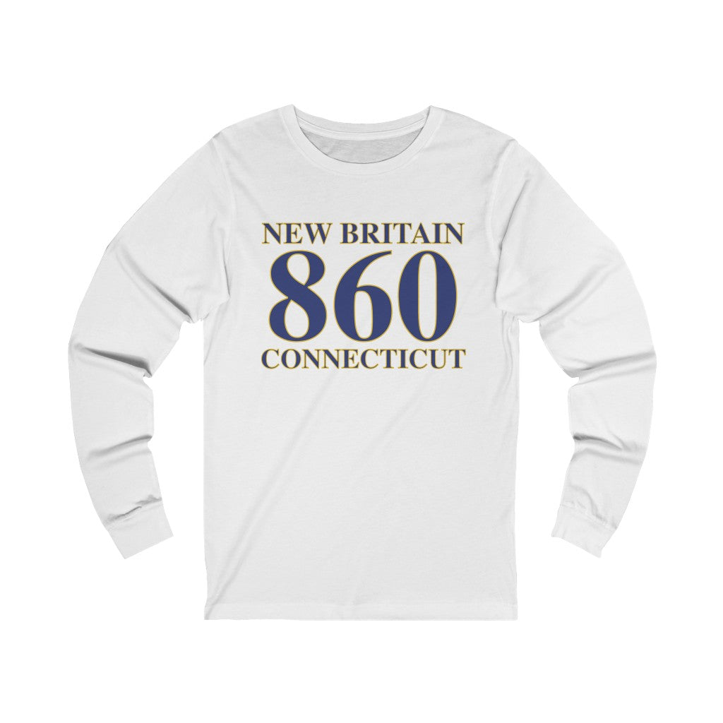 New Britain 860 Connecticut // New Britain Connecticut unisex long sleeve shirt // finding connecticut