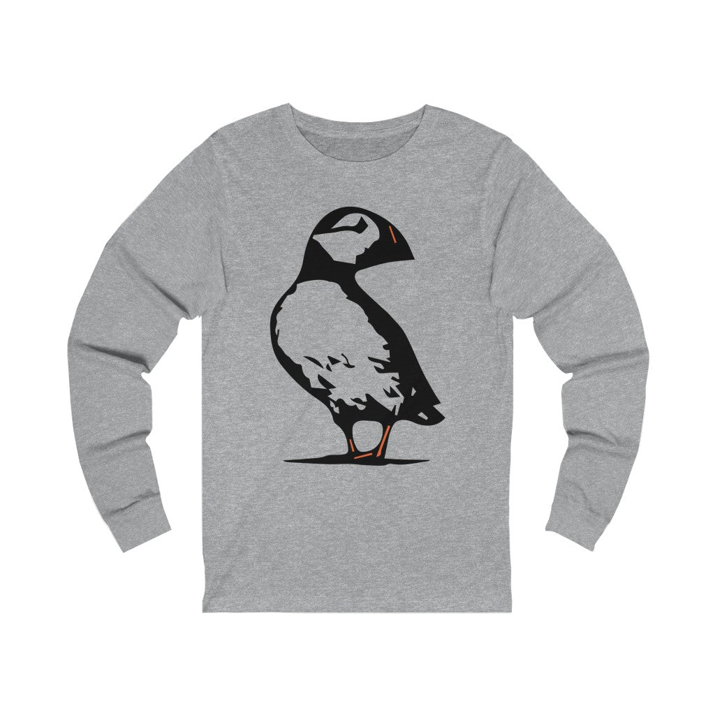Puffin unisex long sleeve t shirt
Puffin Looking Back. Do you love Atlantic Puffin’s? We have plenty Puffin products including tee shirts, sweatshirts, mugs, greeting cards, home decor, and more! Free USA shipping on all products.