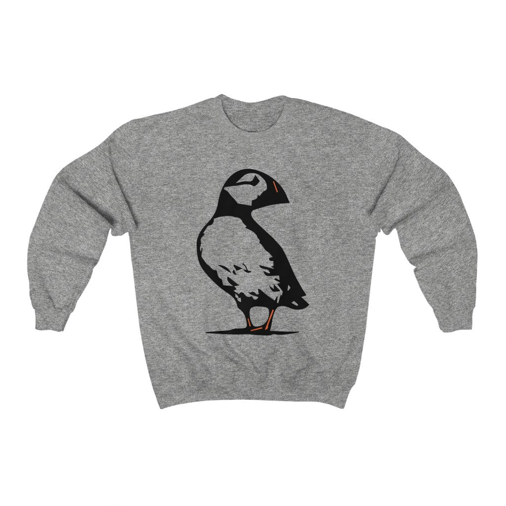 Puffin unisex sweatshirt
Puffin Looking Back. Do you love Atlantic Puffin’s? We have plenty Puffin products including tee shirts, sweatshirts, mugs, greeting cards, home decor, and more! Free USA shipping on all products.