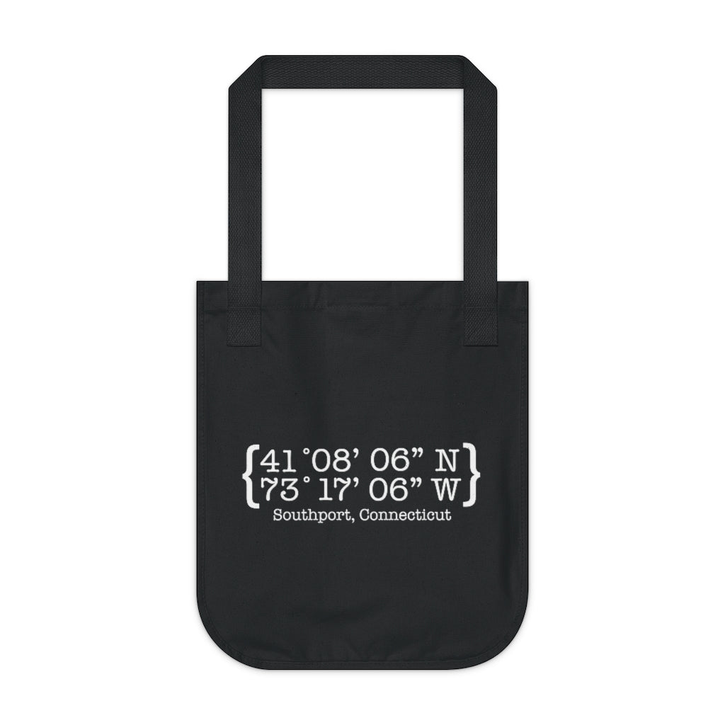 Southport Coordinates tote bag // southport connecticut gifts and merch // finding connecticut