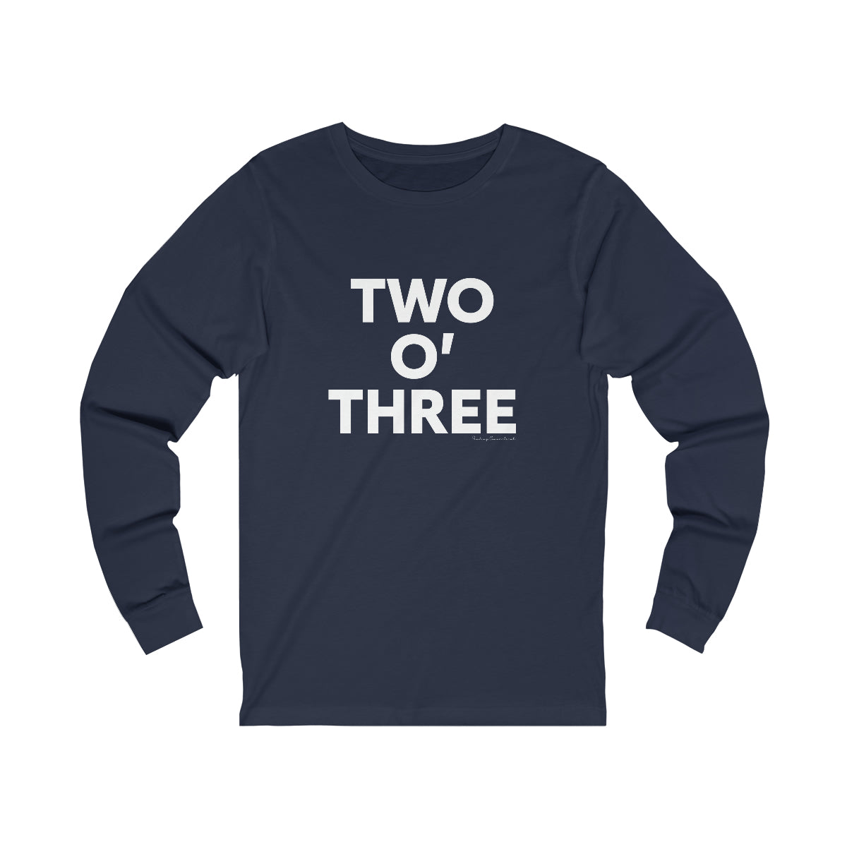 two oh three / 203 / ct / connecticut long sleeve tee shirt