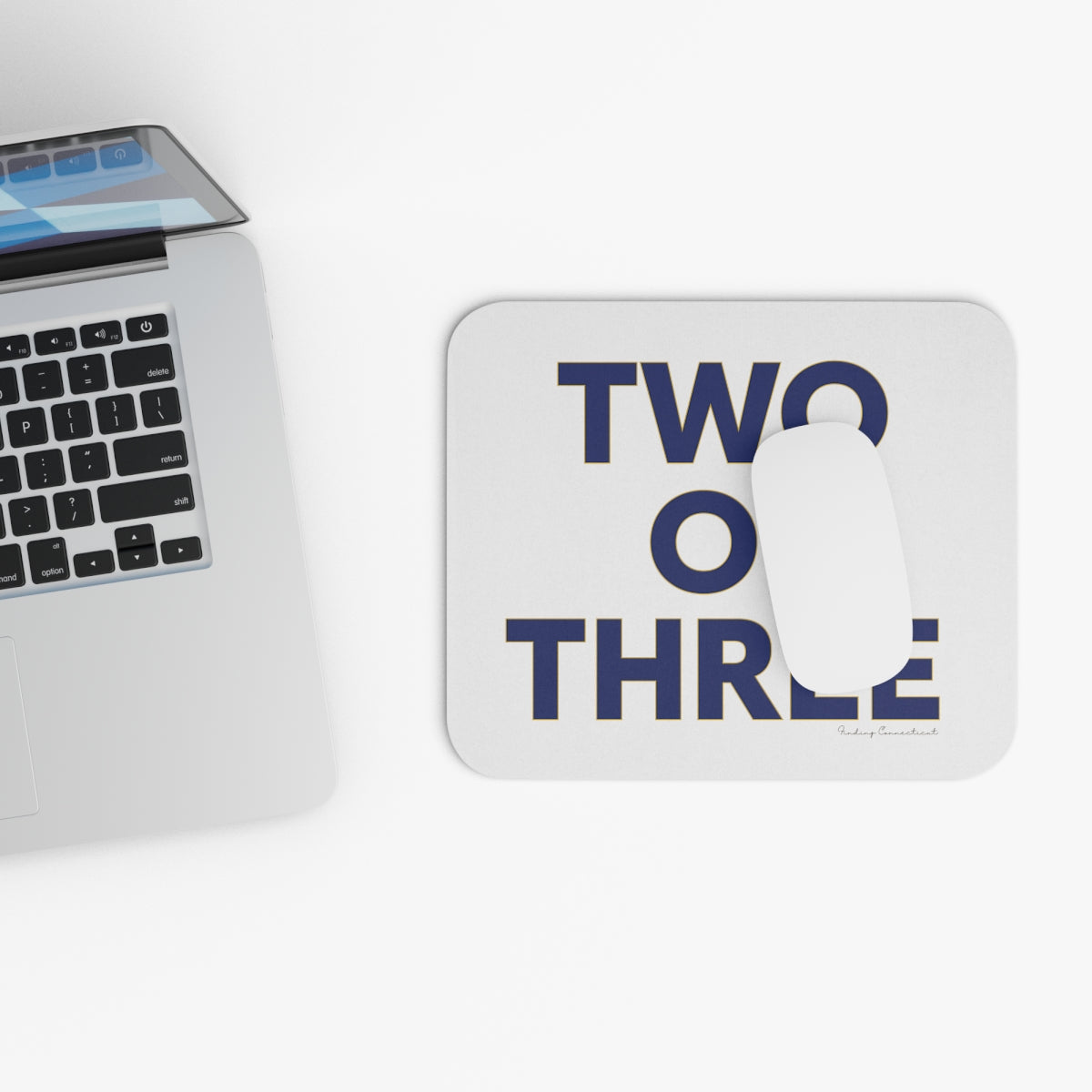 Two O' Three Mouse Pad (Rectangle)