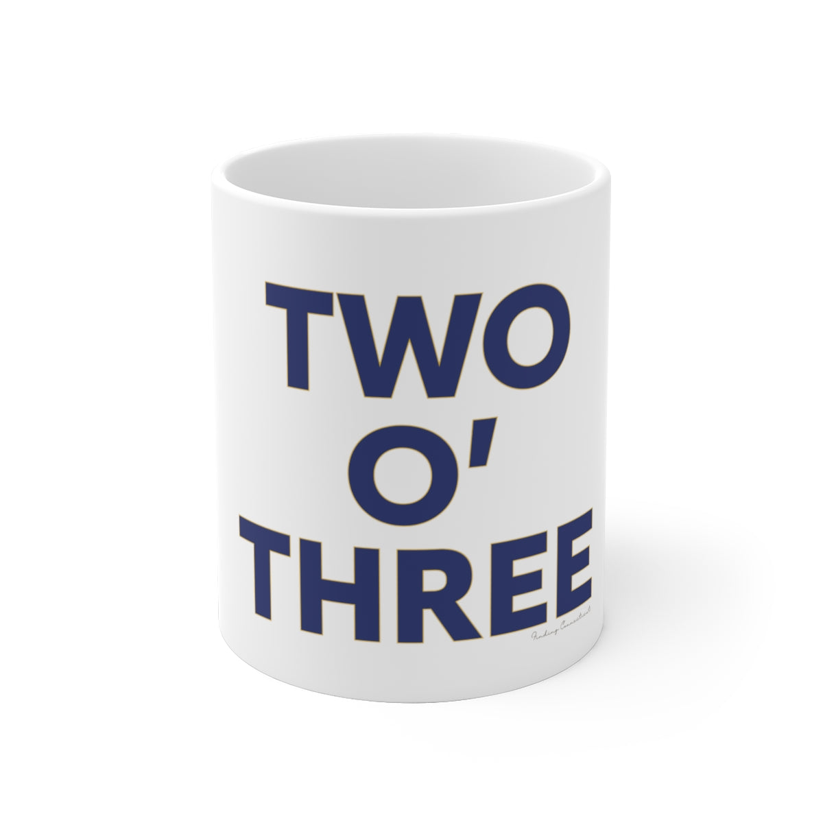 Two oh three / Two O' three / 203 mug // Connecticut by finding Connecticut