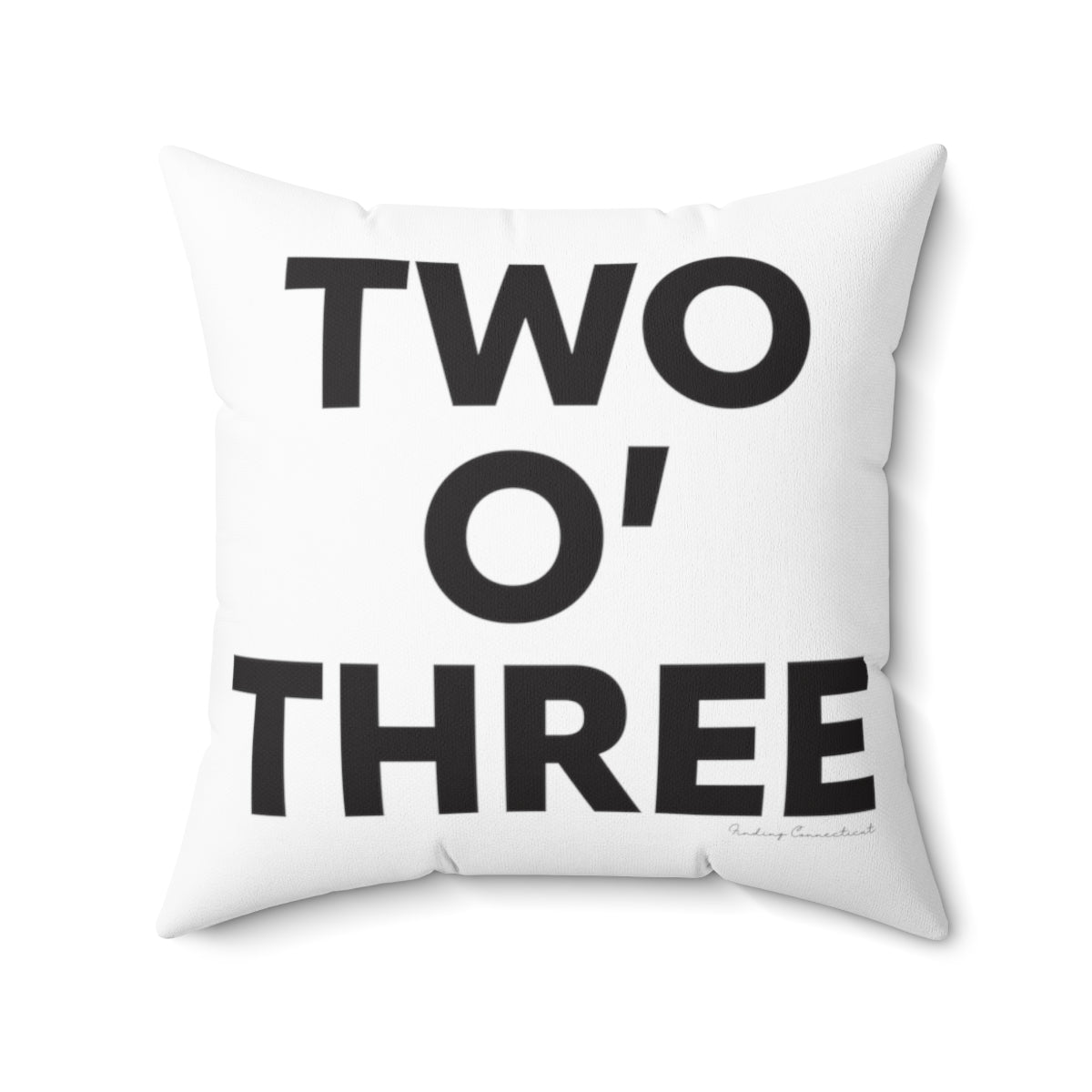 203 / two oh three / ct / connecticut pillow and home decor