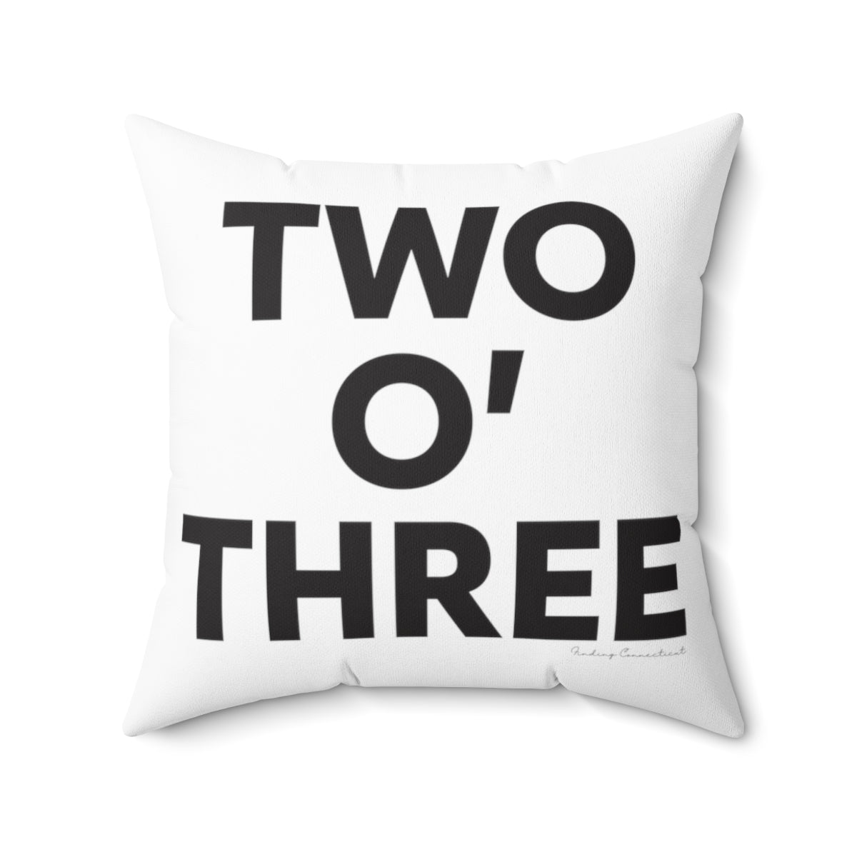 203 / two oh three / ct / connecticut pillow and home decor