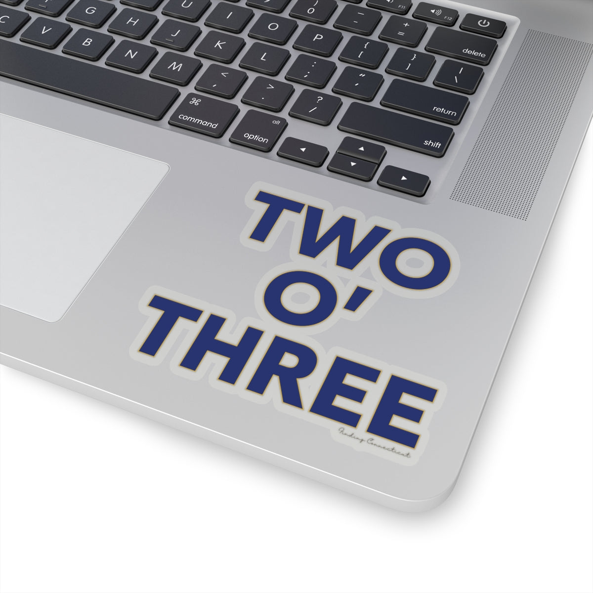 two oh three / 203 / ct / connecticut sticker