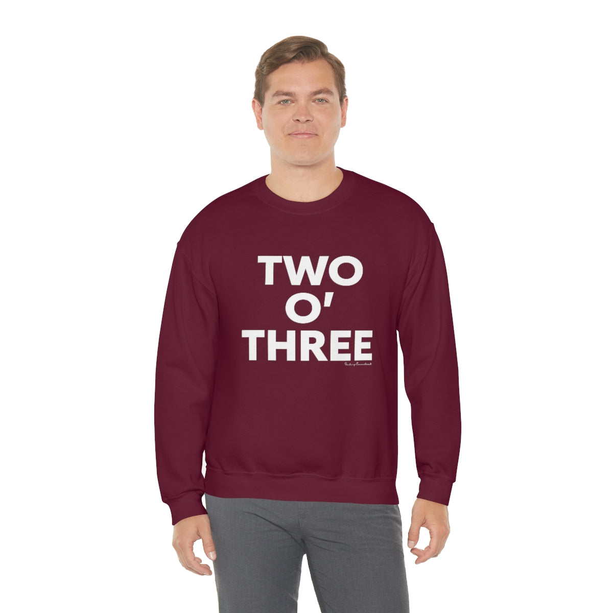 Two oh three / Two O' three / 203 sweatshirt // Connecticut by finding Connecticut