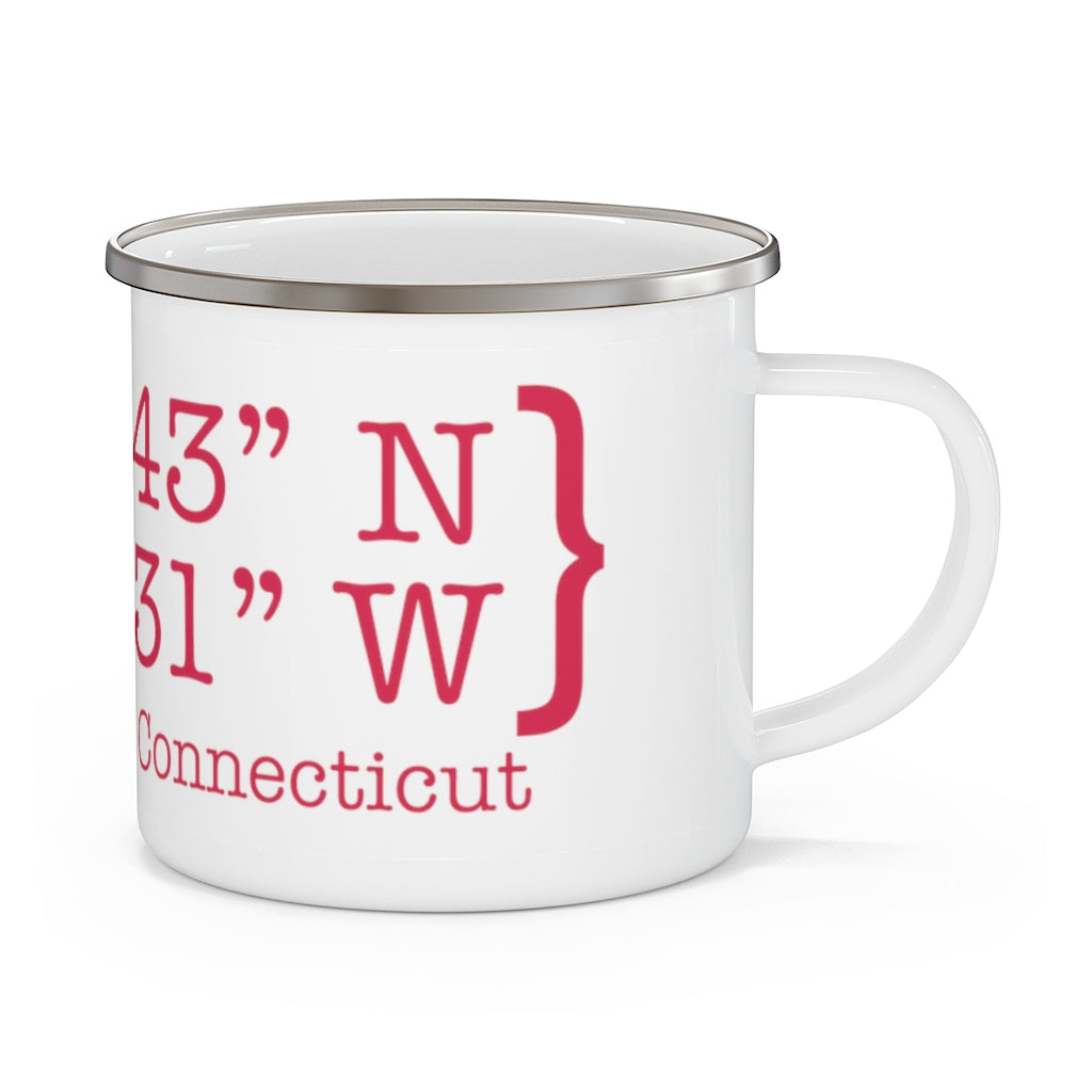 West Hartford Coordinates camping mug. West Hartford Connecticut tee shirts, hoodies sweatshirts, mugs, other apparel, home gifts, and souvenirs. Proceeds of this collection go to help Finding Connecticut’s brand. Free USA shipping.
West Hartford Coordinates // west hartford connecticut camping mug // finding connecticut