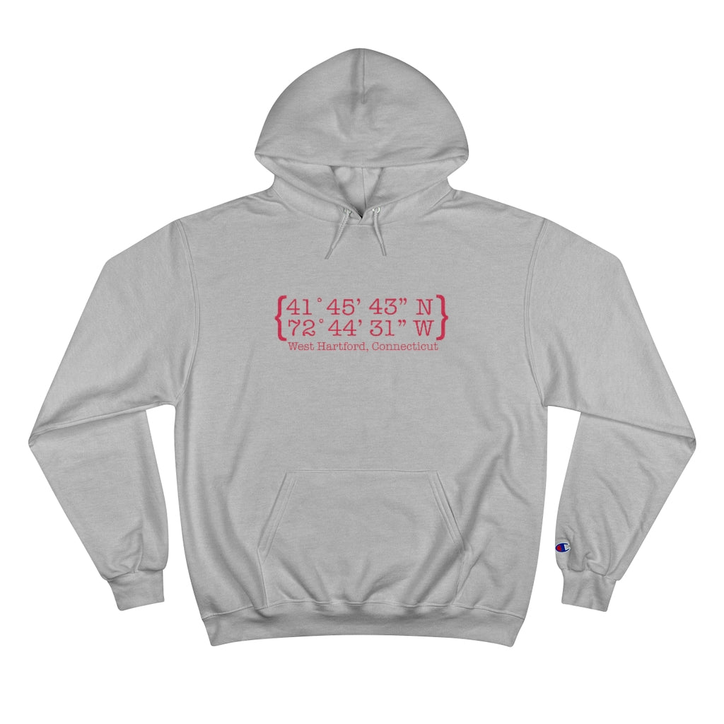 West Hartford Coordinates hoodies. West Hartford Connecticut tee shirts, hoodies sweatshirts, mugs, other apparel, home gifts, and souvenirs. Proceeds of this collection go to help Finding Connecticut’s brand. Free USA shipping.
West Hartford Coordinates // west hartford connecticut champion hoodie sweatshirt // finding connecticut