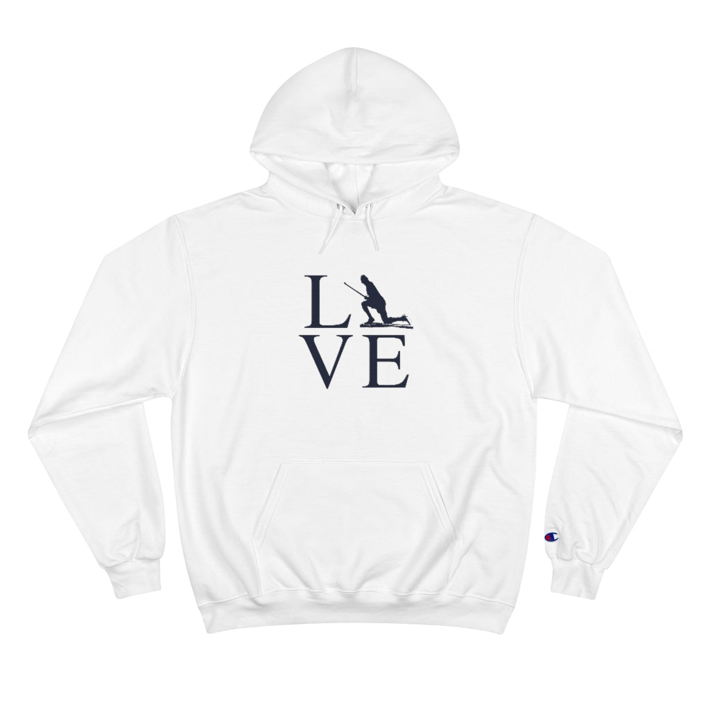 Minute man love (front) Champion Hoodie