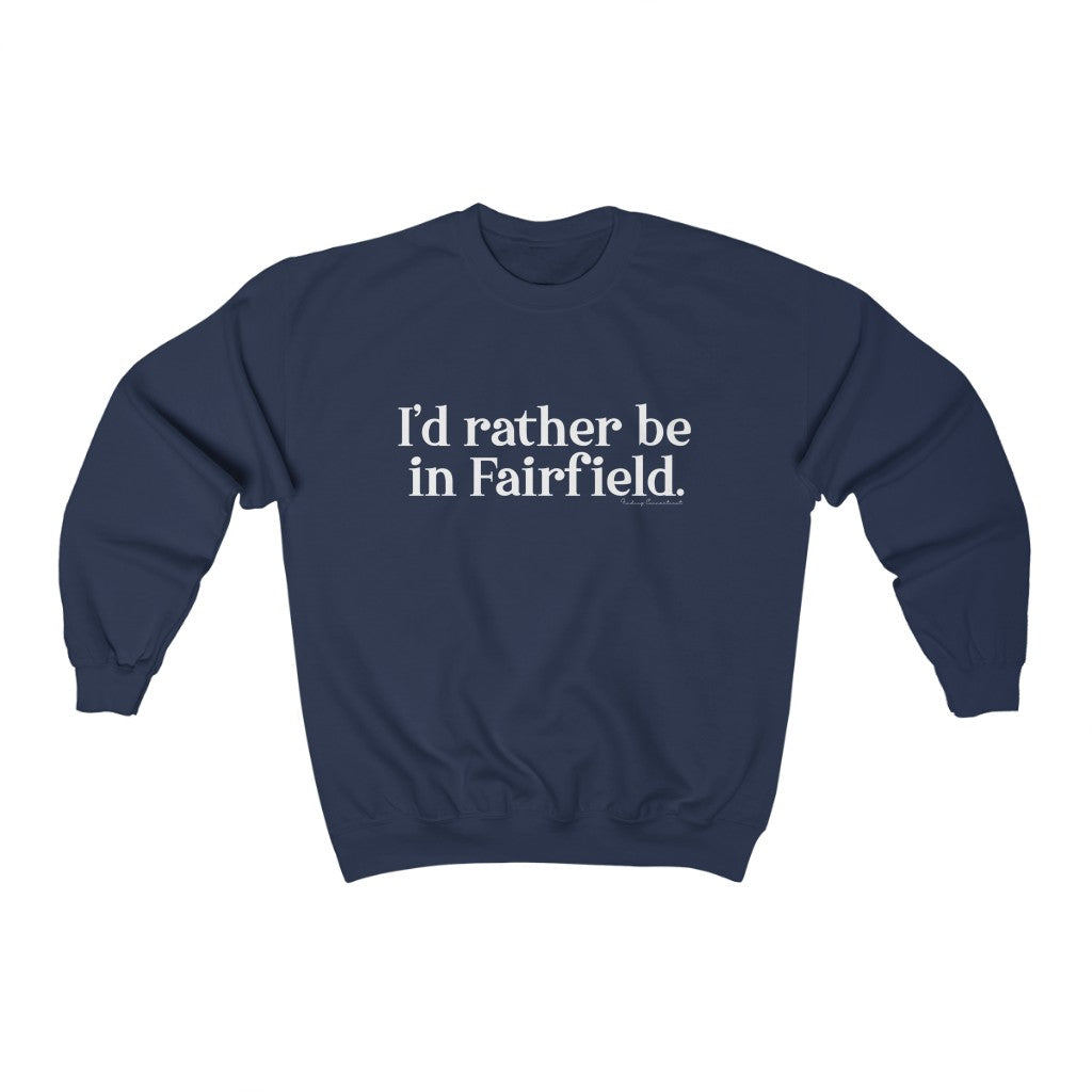 I'd rather be in Fairfield travel mug, hoodies, sweatshirts, shirts, home gifts and apparel. Unless noted proceeds go to help grow Finding Fairfield and Finding Connecticut's brand. Free shipping on all products.