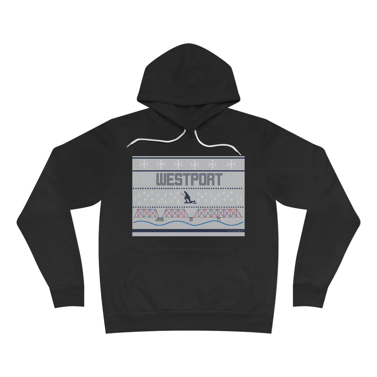 westport ct / connecticut hooded sweatshirt hoodie