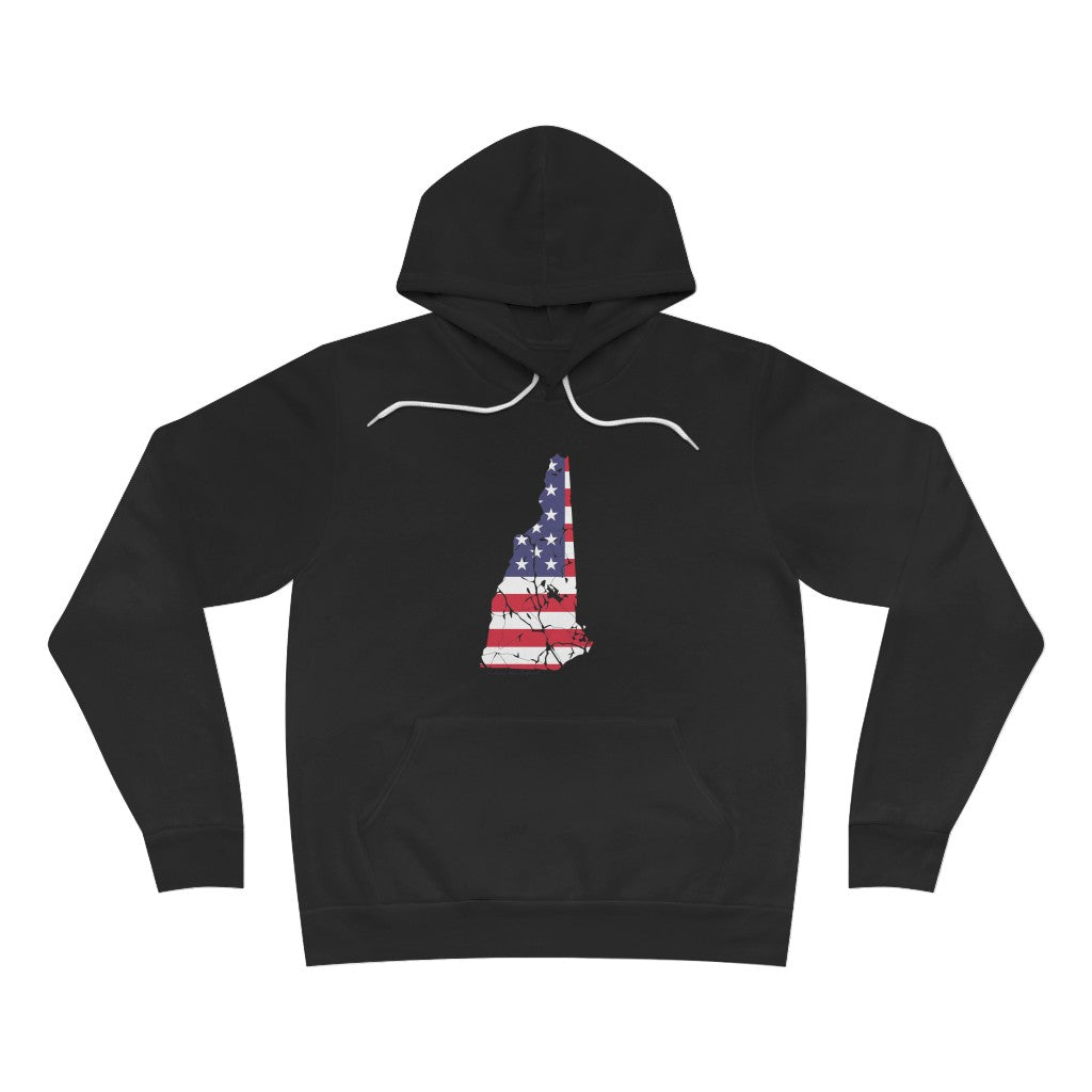 New Hampshire American flag hoodie, tee shirts, shirts, apparel, sweatshirts, mugs and gifts. Proceeds go to help build Finding Connecticut and the Finding New England Brand • New Hampshire apparel • Free USA shipping on all products.