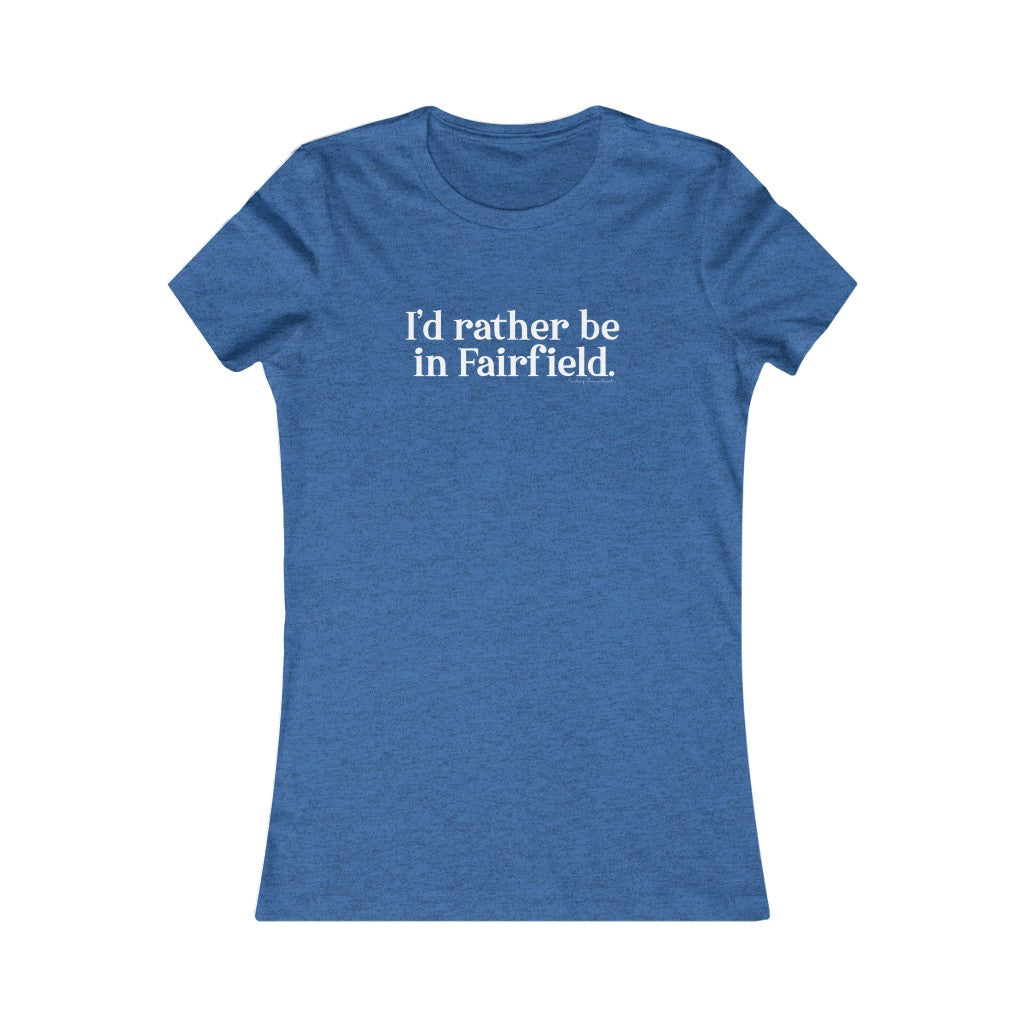 fairfield ct / conneticut women's tee shirt