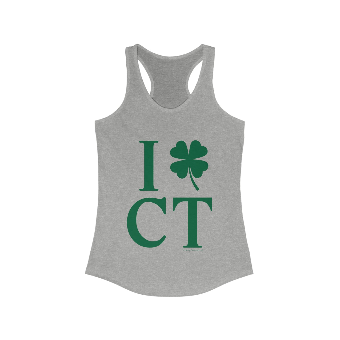 Connecticut st. patricks day shirt, i clover ct
