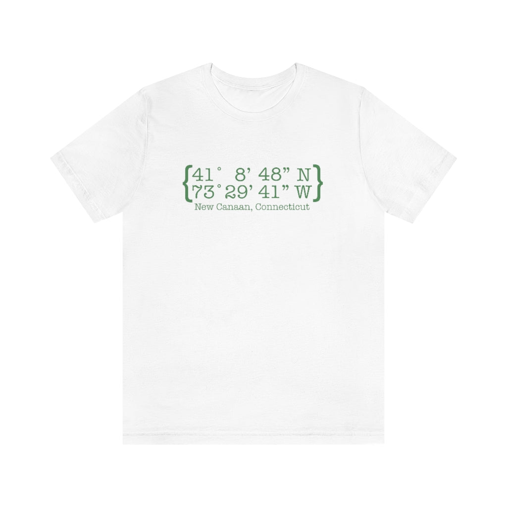 New Canaan Coordinates Unisex Jersey Tank Does New Canaan, Connecticut always have a special place in your heart. The Coordinates collection marks the spot for the special place you have ties to. Proceeds helps grow Finding New Canaan and Finding Connecticut's brand grow.