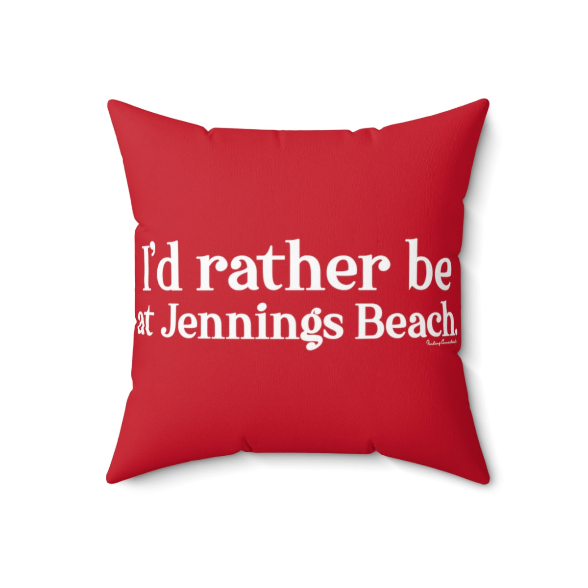 fairfield ct / connecticut pillow and home decor
