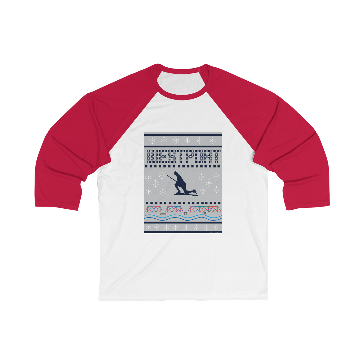 westport ct / connecticut ugly christmas sweater shirt