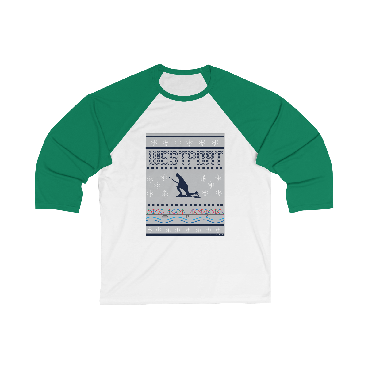 westport ct / connecticut ugly christmas sweater unisex shirt