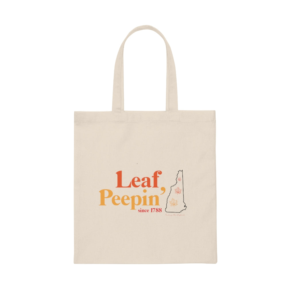 Leaf Peepin' New Hampshire Show your love for the fall season with this Leaf Peepin' Connecticut collection. From the traveler to the local, this collection is inspired for anyone who loves the crisp air and colorful autumn season. Proceeds of this collection go to help grow Finding New England's brand.