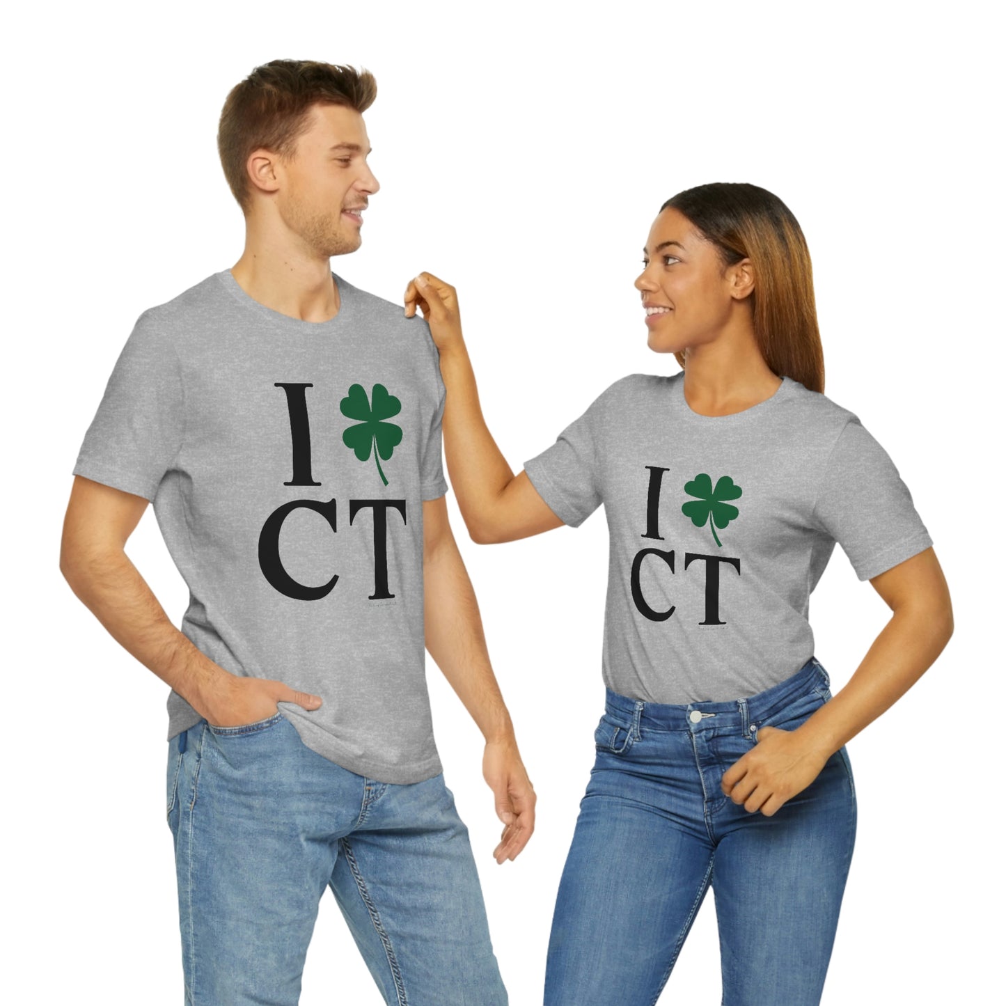 I Clover CT Unisex Jersey Short Sleeve Tee