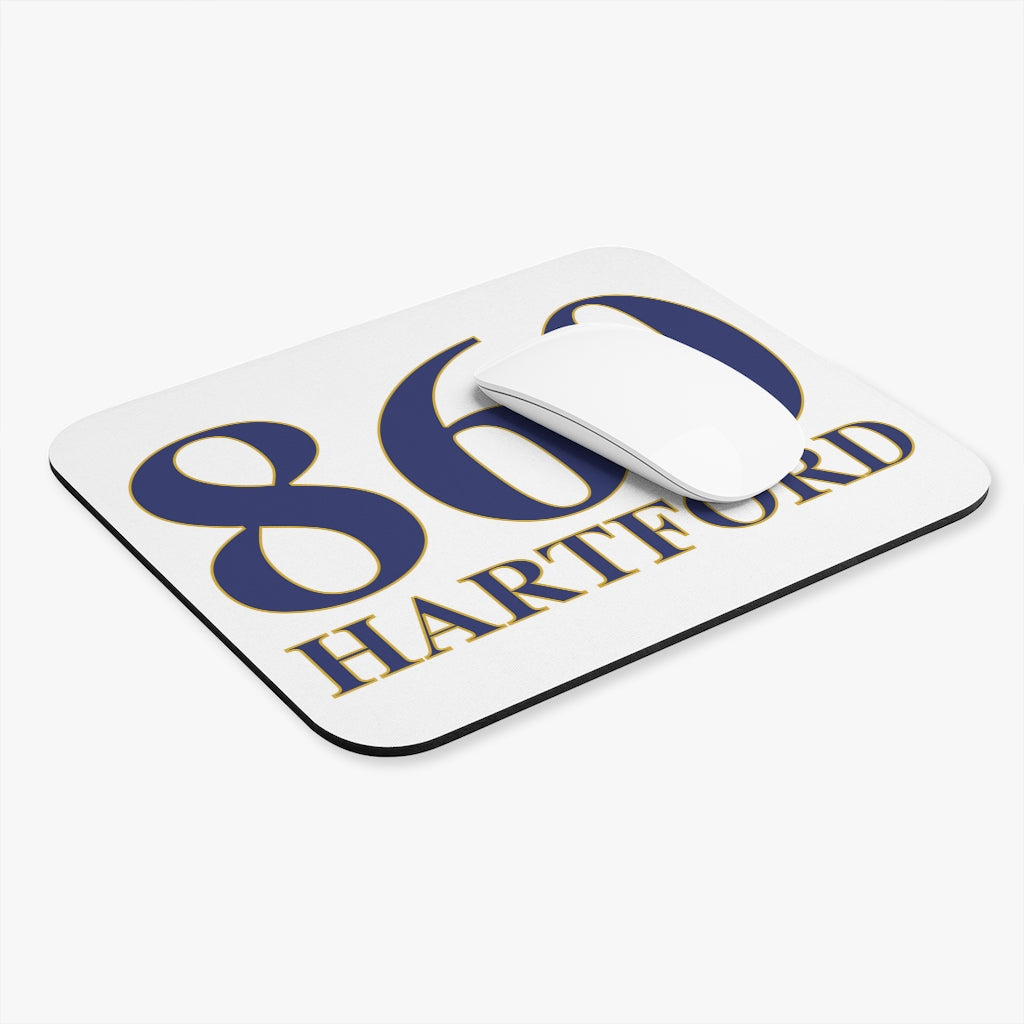 860 Hartford Mouse Pad 860 Hartford Collection. Inspired by the Connecticut flag and the 860! Show off for your pride for Connecticut and Hartford! Proceeds of this collection go to help build Finding Connecticut’s website and brand. • Free USA shipping Click here to go to our home page