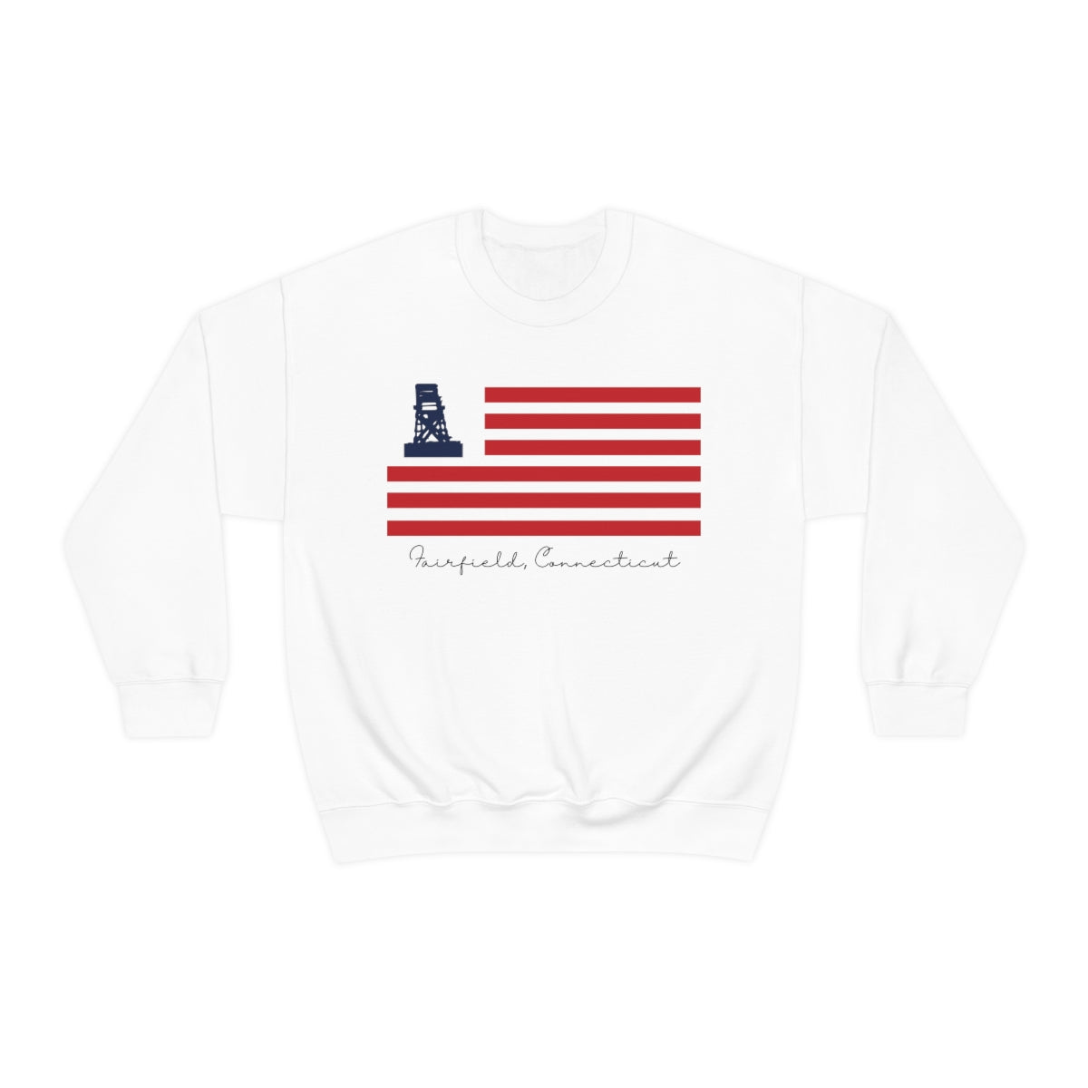 Jennings beach fairfield ct / connecticut unisex sweatshirt