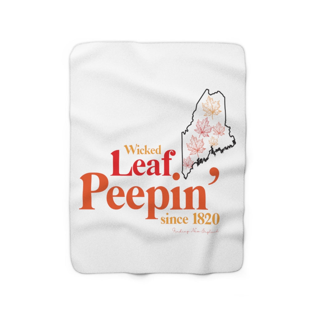 Wicked Leaf Peeper If you ask a local about leaf peeping, they would most likely say “Leaf peeping is wicked cool!” This collection brings out the uniqueness of fall in Maine. Free USA shipping on all items