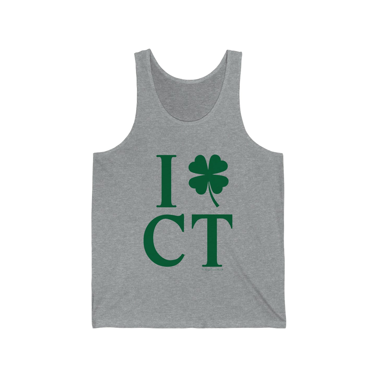 Connecticut st. patricks day shirt, i clover ct