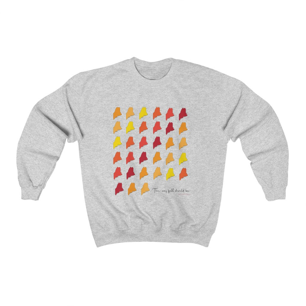 The Way Fall Should Be  Do you love Maine and the fall? Do you follow the Way Life Should Be motto and believe in the Way Fall Should Be? These tee shirts, sweatshirts, stationary cards, drinkware and other gifts and souvenirs is for you. Free USA shipping on all products.