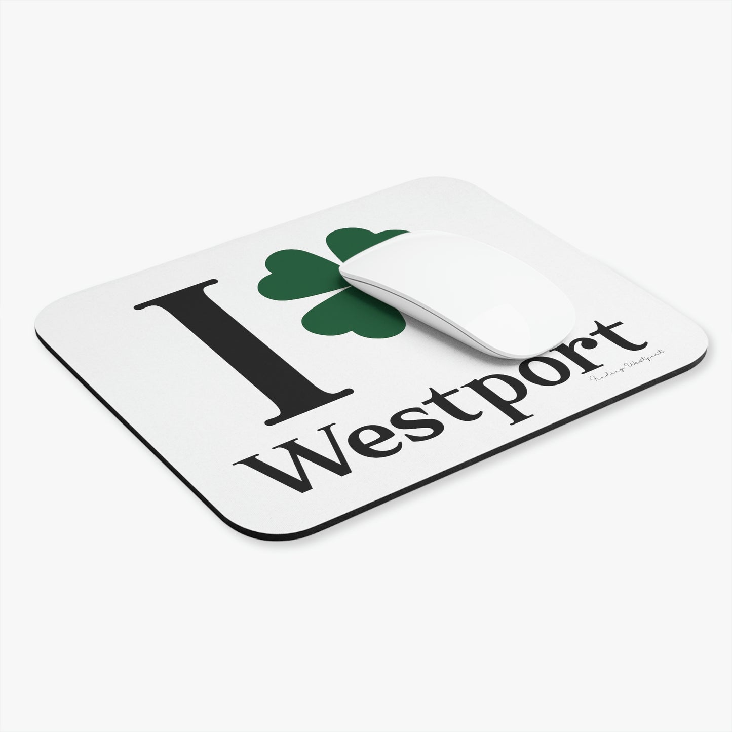 I Clover Westport Mouse Pad (Rectangle)