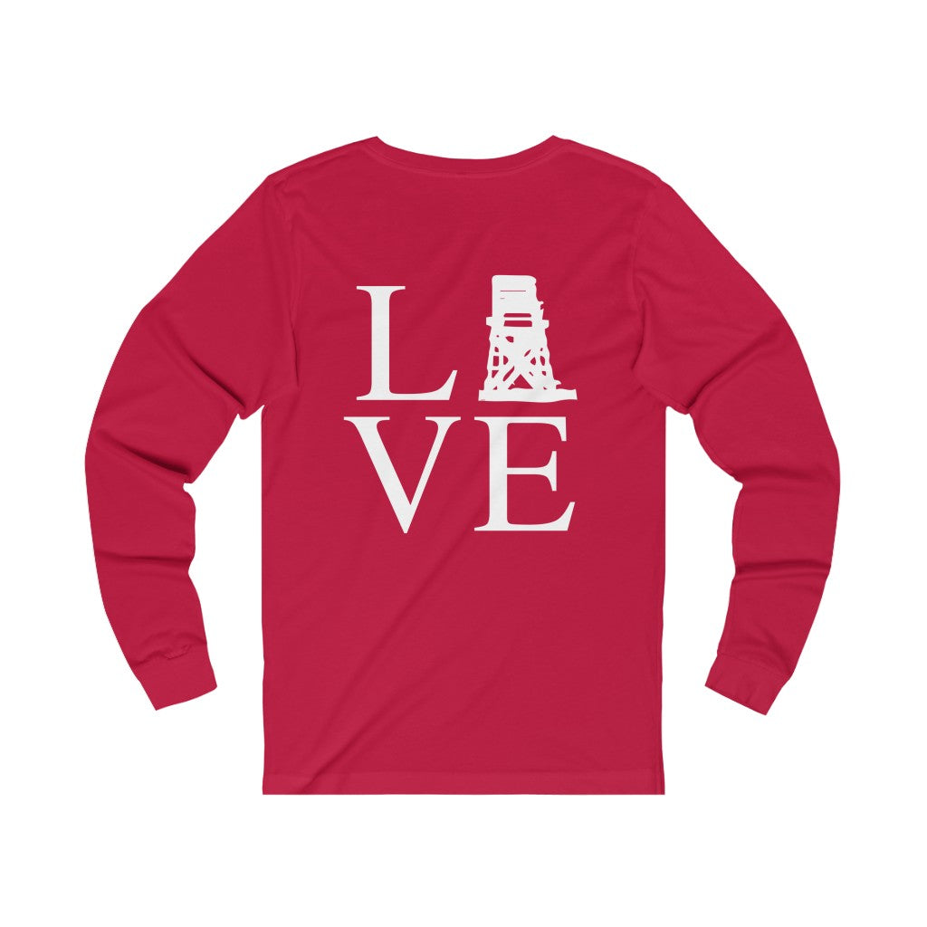 fairfield ct / connecticut long sleeve tee shirt