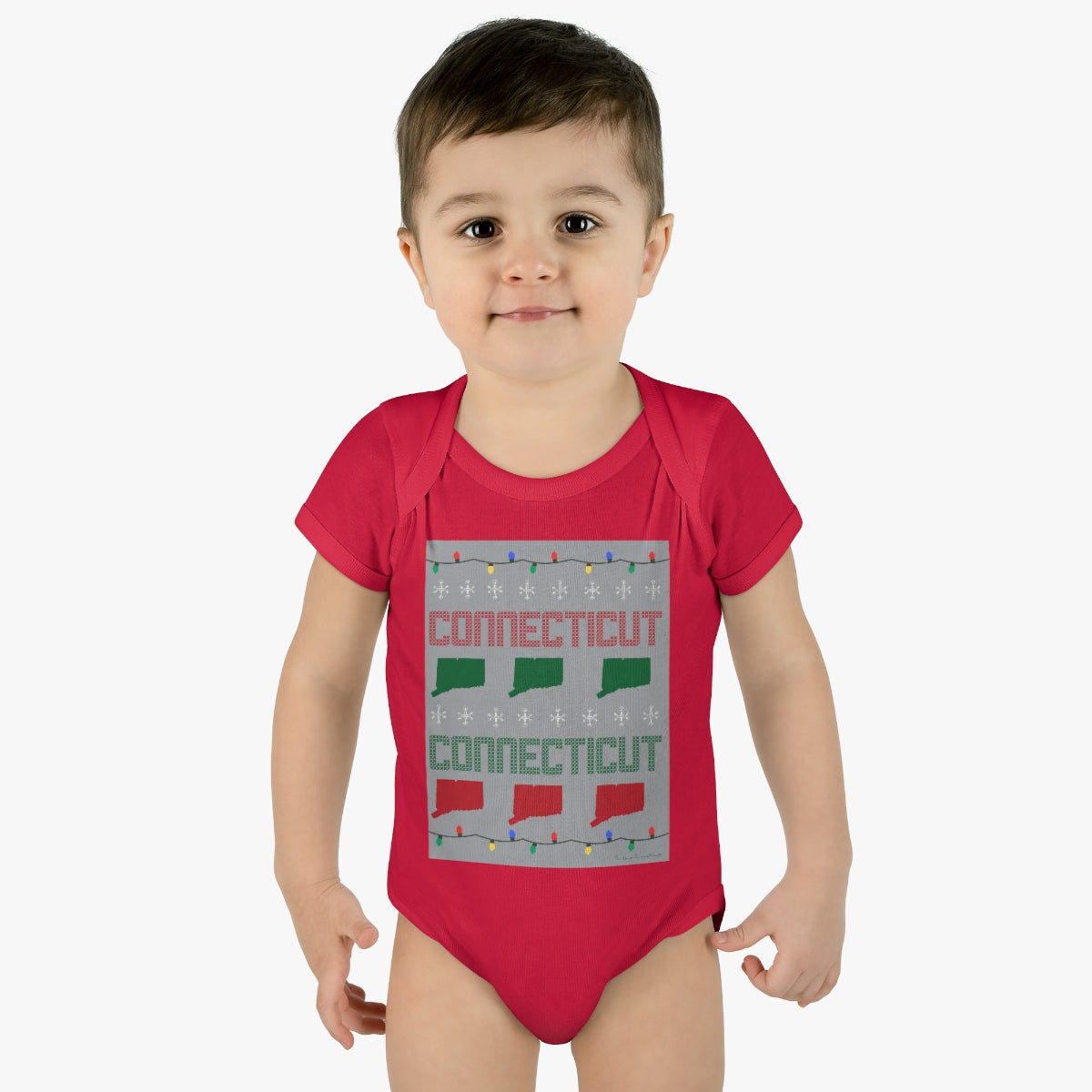 connecticut baby onesie