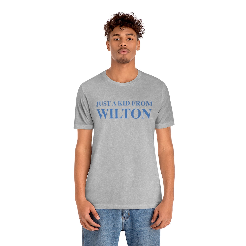 Just a kid from Wilton, Wilton, Connecticut tee shirts, hoodies sweatshirts, mugs and other apparel, home gifts and souvenirs. Proceeds of this collections goes to help Finding Connecticut’s brand. Free USA shipping