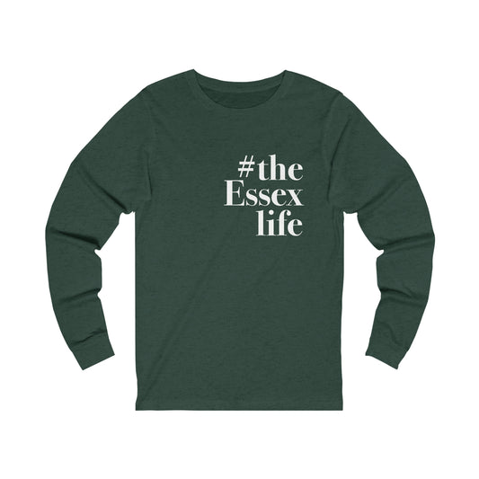 essex ct long sleeve tee shirt, #theessexlife, essex connecticut shirts gifts and apparel