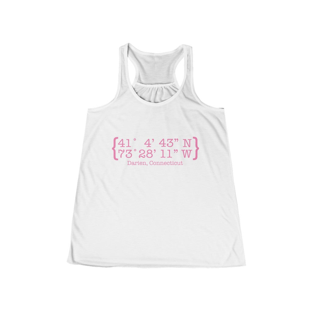 darien ct / connecticut womens tank top shirt