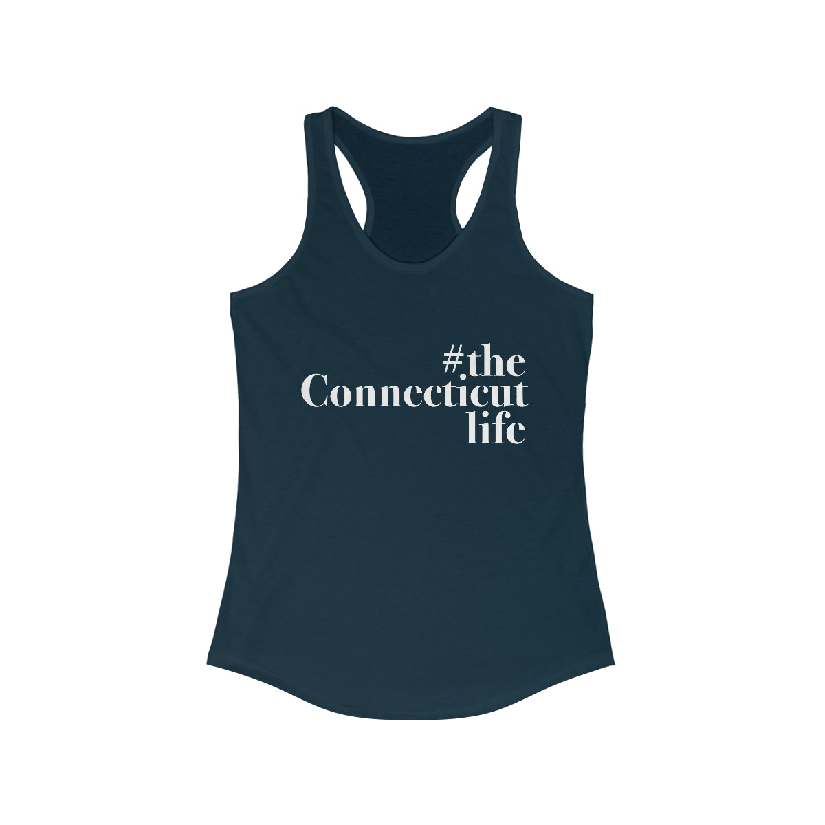 ct / connecticut womens tank top shirt