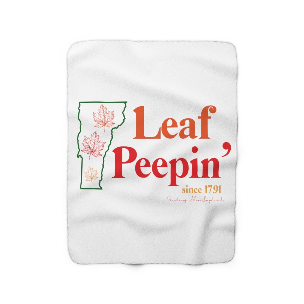 Leaf Peepin' Vermont  Show your love for the fall season with this Leaf Peepin' Vermont collection. From the traveler to the local, this collection is inspired for anyone who loves the crisp air and colorful autumn season. Proceeds of this collection go to help grow Finding New England's brand.