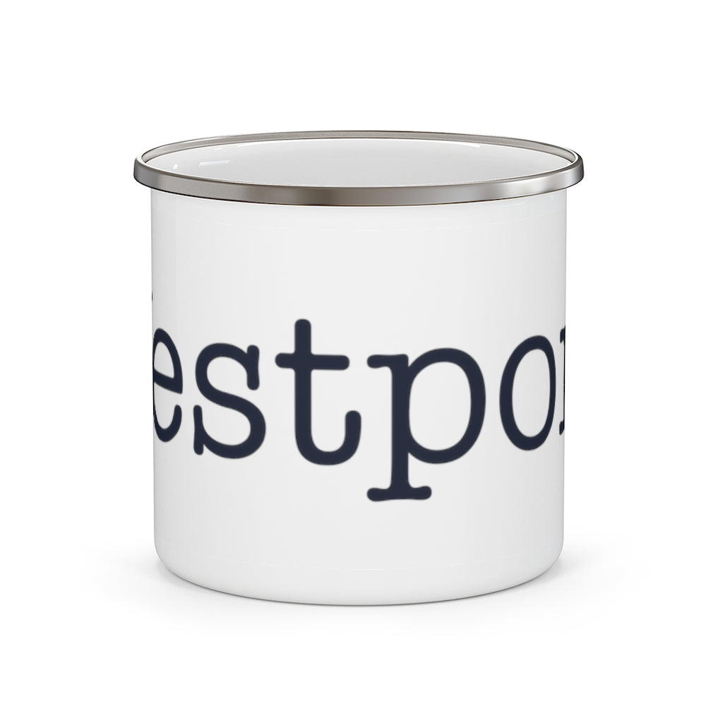 westport ct / connecticut camping mug