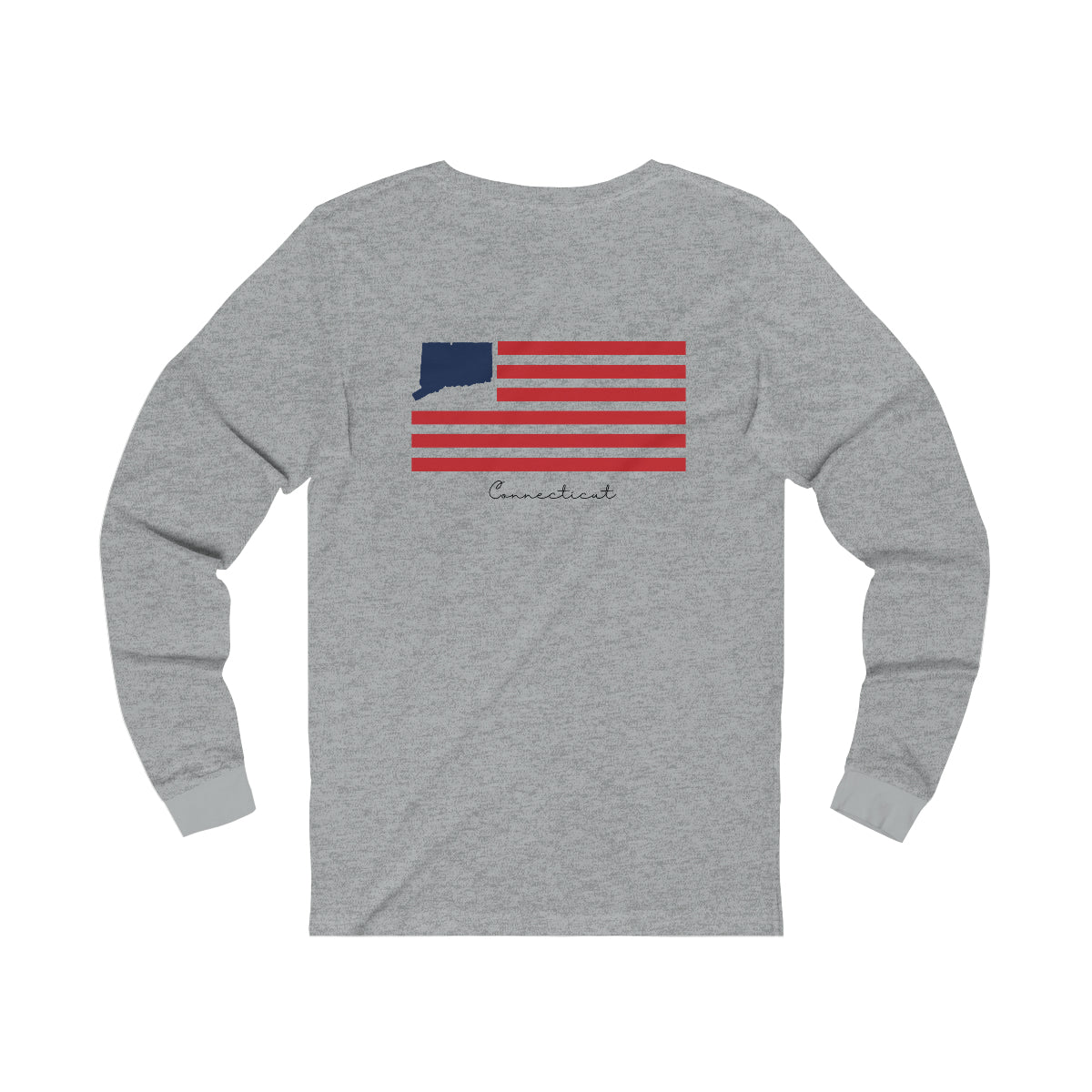 ct / connecticut long sleve tee shirt