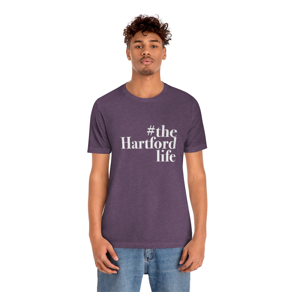 #thehartfordlife Unisex Jersey Short Sleeve Tee Proceeds help grow Finding Connecticut's website and brand. Click here to go back to our home page.