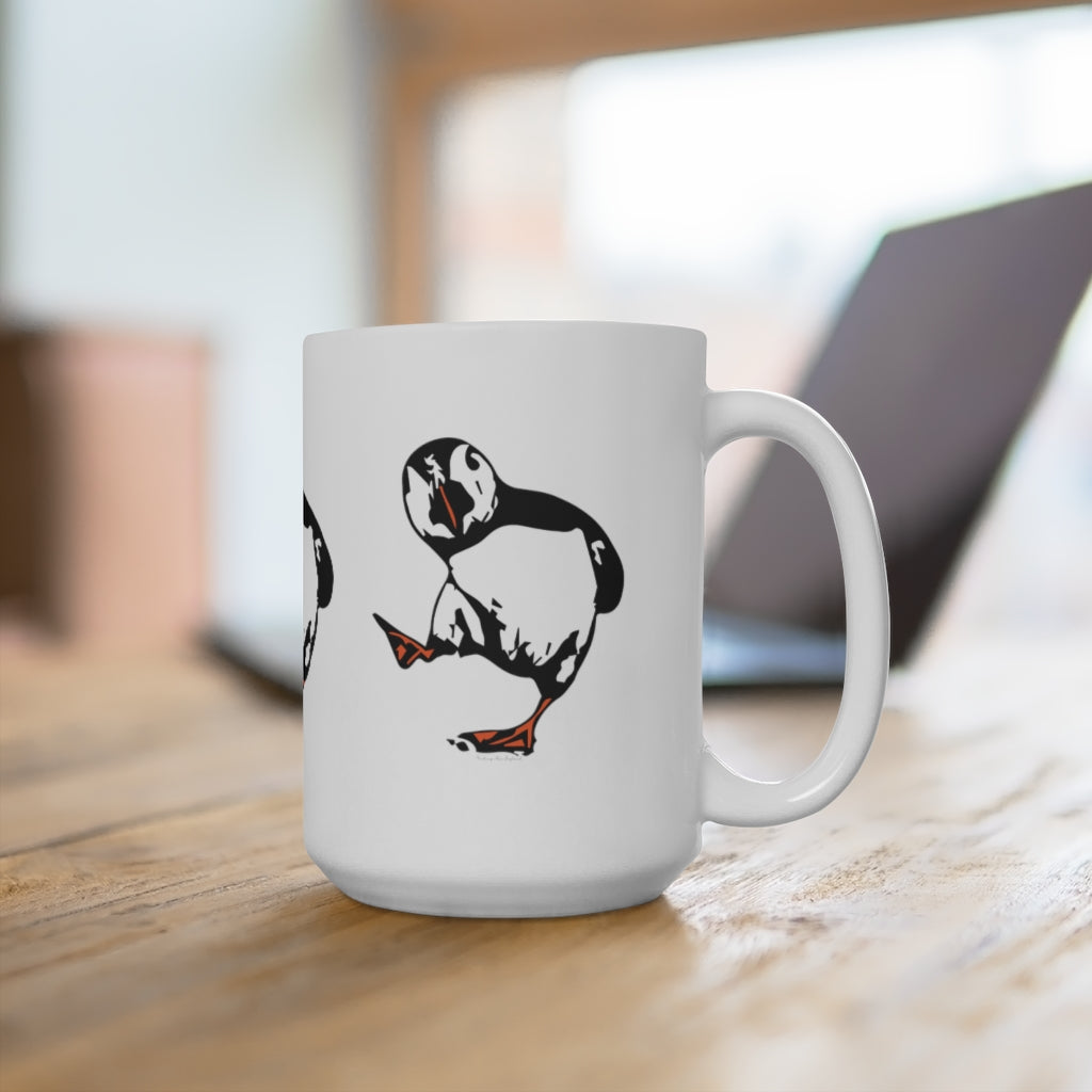 Puffin in Step. Do you love Atlantic Puffin’s? We have plenty Puffin products including tee shirts, sweatshirts, mugs, greeting cards, home decor, and more! Free USA shipping on all products.