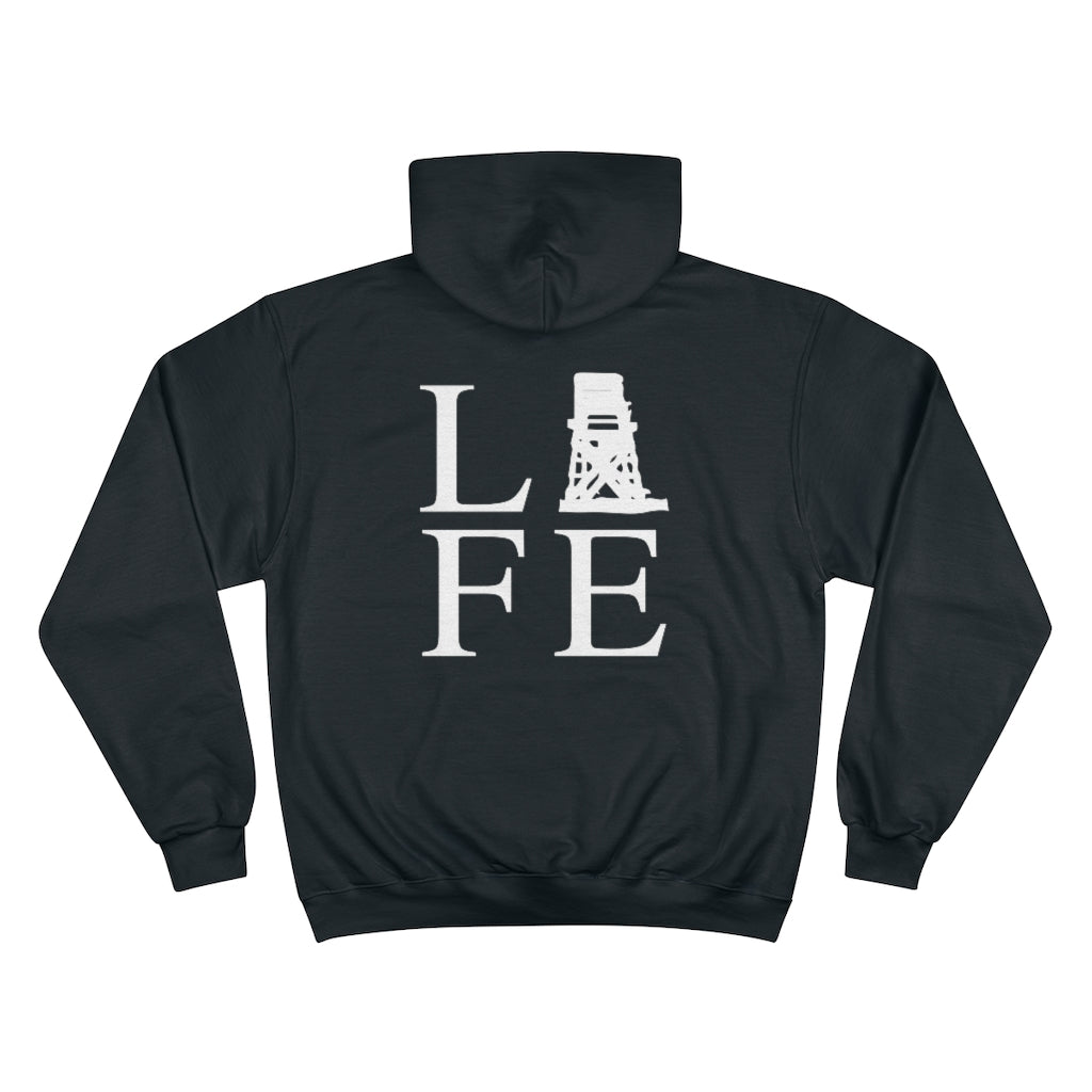 fairfield ct / connecticut hooded sweatshirt hoodie