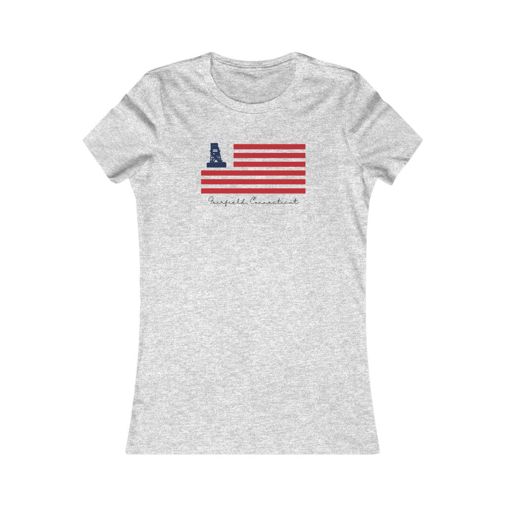 jennings beach fairfield ct / connecticut womens tee shirt