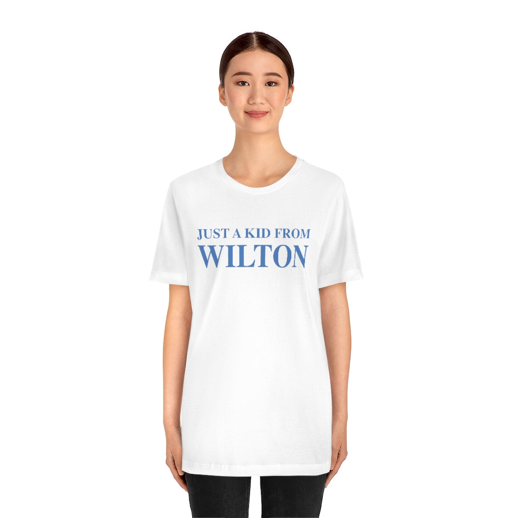 Just a kid from Wilton, Wilton, Connecticut tee shirts, hoodies sweatshirts, mugs and other apparel, home gifts and souvenirs. Proceeds of this collections goes to help Finding Connecticut’s brand. Free USA shipping