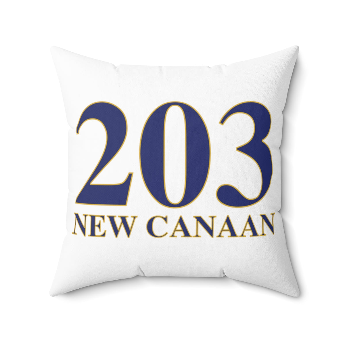 New Canaan 203 Connecticut Sherpa Fleece Blanket The 203 New Canaan Collection. Show off New Canaan and Connecticut at the same time. Colors were inspired by the Connecticut state flag. Proceeds help build Finding New Canaan and Finding Connecticut's brand.