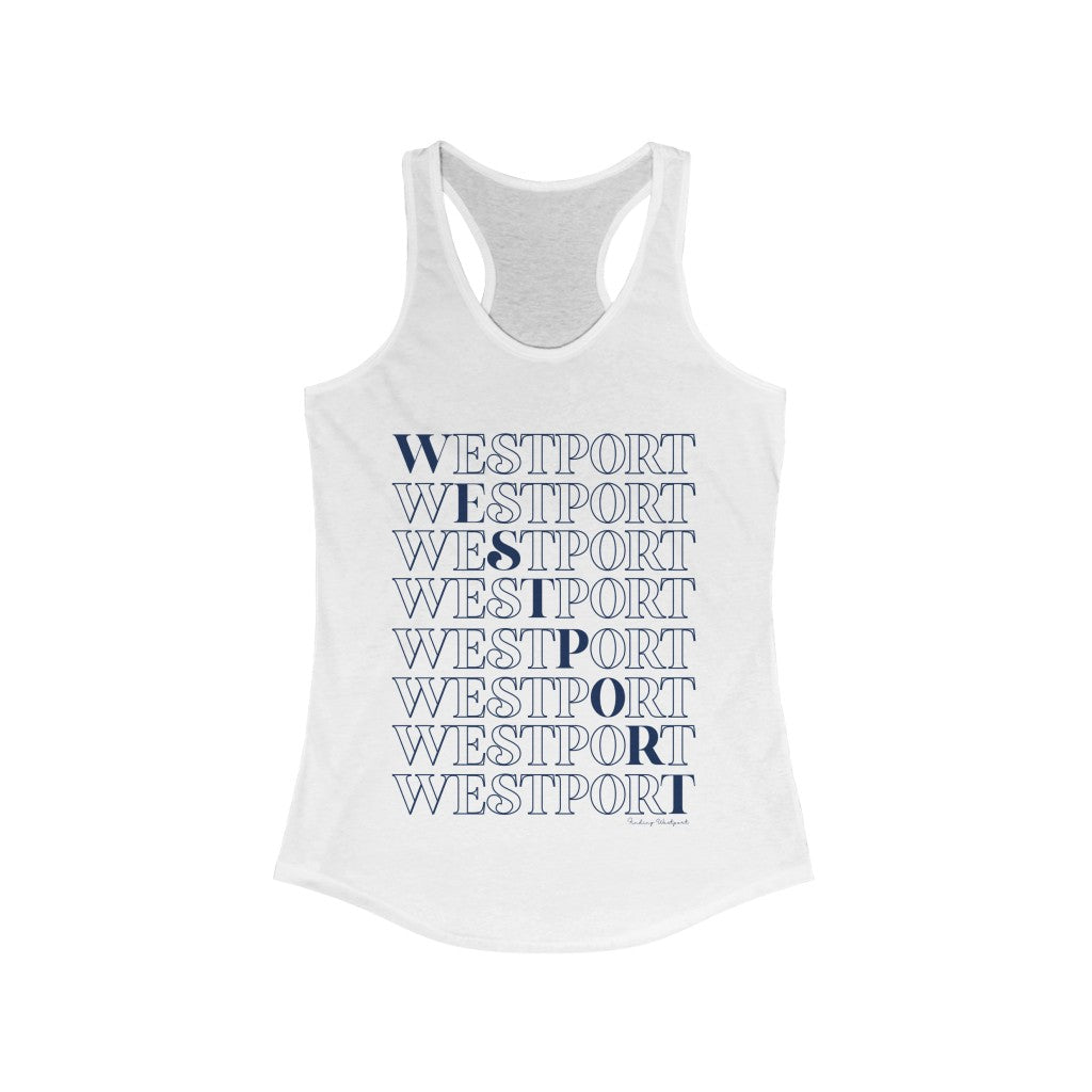 Westport on Repeat tank top