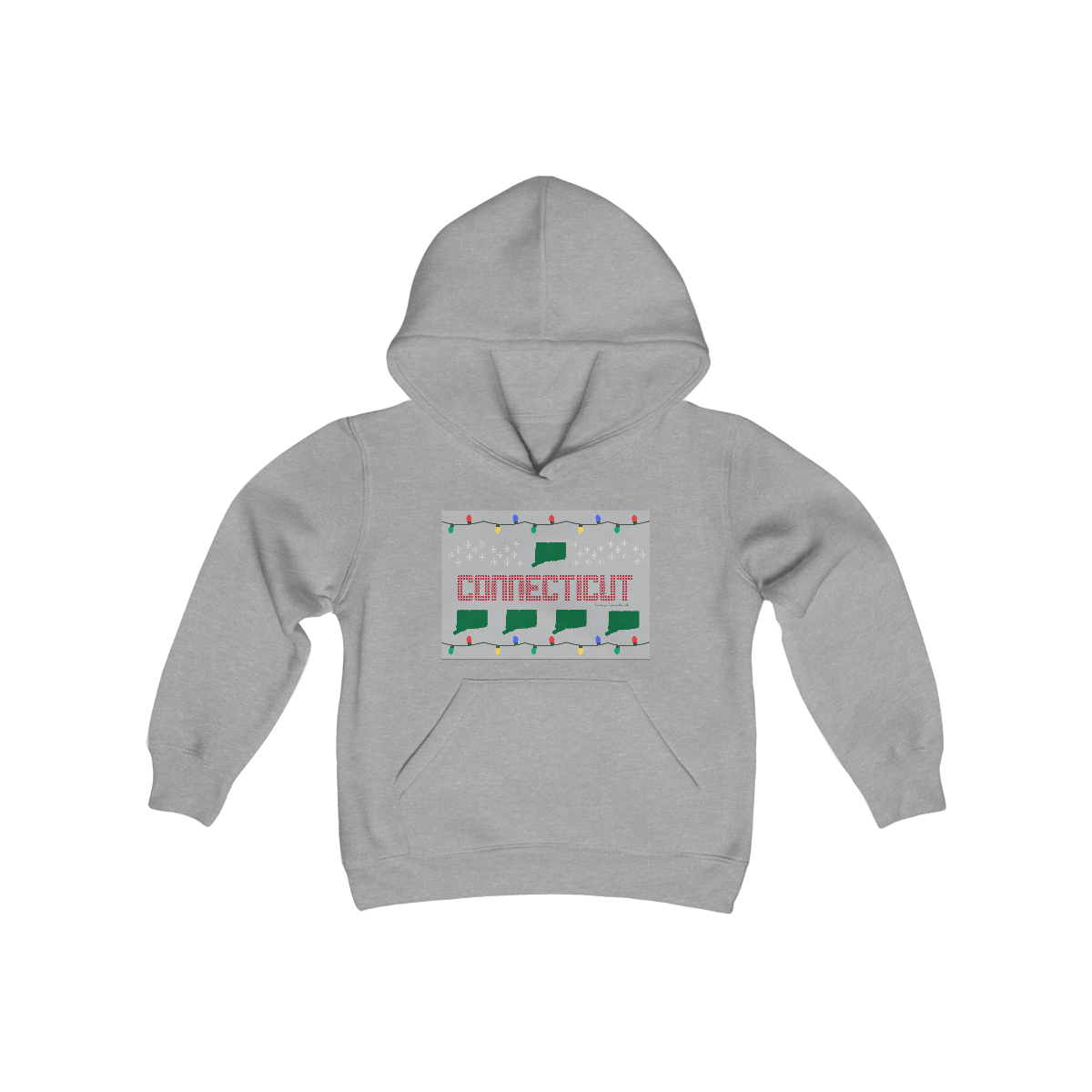 connecticut youth hooded sweatshirt